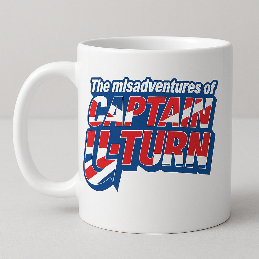 Captain U-Turn Mug